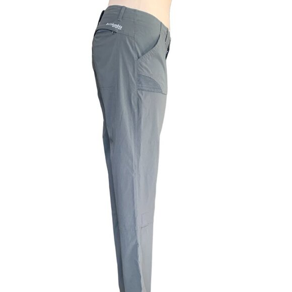 Columbia Omnishield PFG/Fishing Hiking Convertible Pants Sz 6x32 Gray 121B - Picture 5 of 9